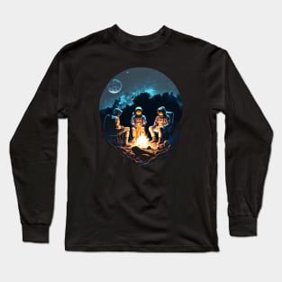 Spacefire Stories: Three Astronauts Share Tales Long Sleeve T-Shirt